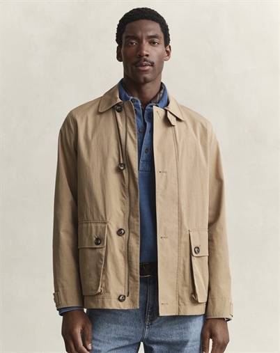 Gant - Blend Barn Jakke - Light Taupe 